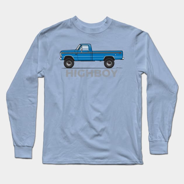 Highboy Blue Long Sleeve T-Shirt by JRCustoms44